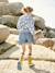 Jupe-short en denim léger fille stone 7 - vertbaudet enfant 