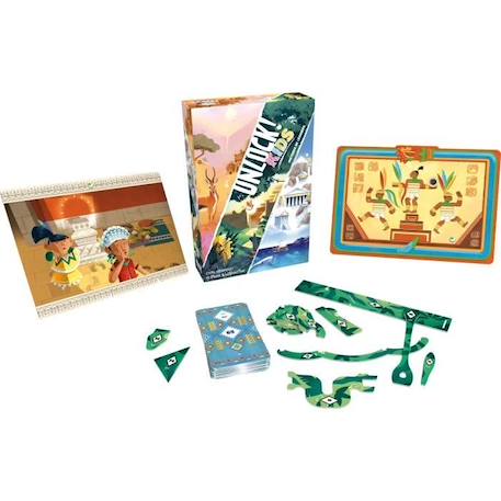 Unlock! Kids Histoires Mythes|Asmodee - Escape Game - 3 histoires chacunes 2 aventures - Dés 6ans BLANC 4 - vertbaudet enfant 