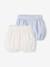 Lot de 2 bloomers brodés naissance bleu ciel 1 - vertbaudet enfant 