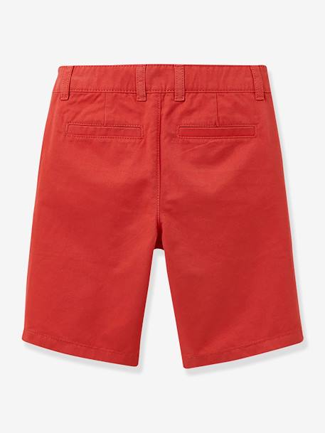 Bermuda chino garçon CYRILLUS bleu azur+rose+vert d'eau 4 - vertbaudet enfant 