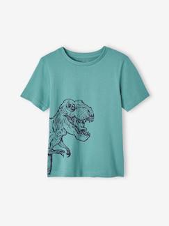 T-shirt imprimé Basics garçon manches courtes  - vertbaudet enfant