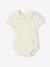 Lot de 2 bodies naissance maille pointelle en coton biologique vieux rose 3 - vertbaudet enfant 