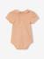 Lot de 2 bodies naissance maille pointelle en coton biologique vieux rose 4 - vertbaudet enfant 