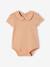 Lot de 2 bodies naissance maille pointelle en coton biologique vieux rose 2 - vertbaudet enfant 