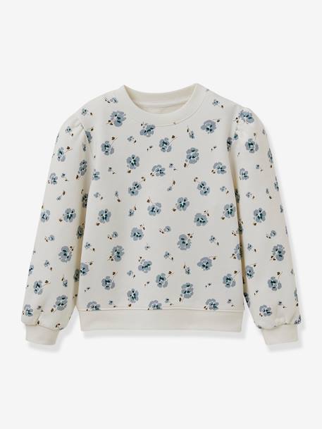 Fille-Sweat fille imprimé Pablo Piatti - coton bio CYRILLUS