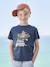 T-shirt motifs graphiques garçon manches courtes bleu ciel+bleu nuit+bois de rose+ECRU 4 - vertbaudet enfant 