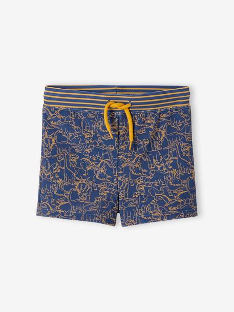 Shorty de bain dino garçon marine 1 - vertbaudet enfant 