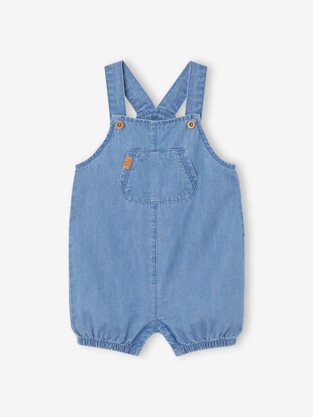 Salopette chambray naissance stone 1 - vertbaudet enfant 