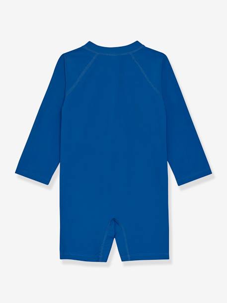 Combinaison anti-UV LÄSSIG bleu+ocre 2 - vertbaudet enfant 