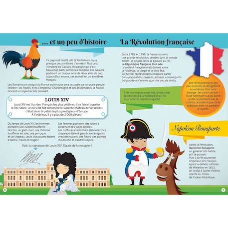 Puzzle & Livre - Voyagez, découvrez, explorez, La France BLEU 4 - vertbaudet enfant 
