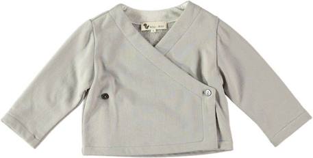 Cardigan bébé Butterfly GRIS 1 - vertbaudet enfant 