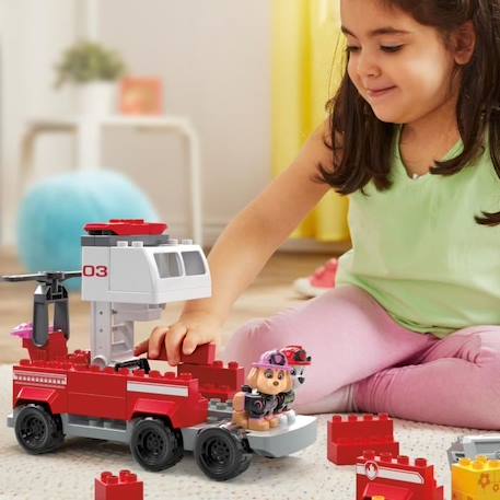 Mega Bloks - Super Camion De Pompier Pat' Patrouille - Briques de construction - Dès 3 ans ROUGE 5 - vertbaudet enfant 