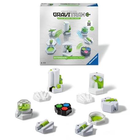 Gravitrax Power Set d'extension Interaction - Ravensburger - Connecté et électronique - A partir de 8 ans BLANC 2 - vertbaudet enfant 