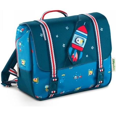 Cartable enfant en route - lilliputiens BLEU 1 - vertbaudet enfant 