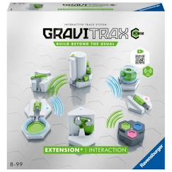 Jouet-Jeux d'imagination-Jeux de construction-Gravitrax Power Set d'extension Interaction - Ravensburger - Connecté et électronique - A partir de 8 ans