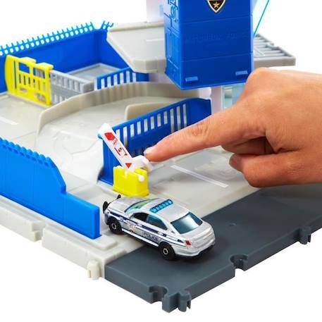 Matchbox - Matchbox Station de Police - Mini-Véhicules - 3 ans et + BLEU 2 - vertbaudet enfant 