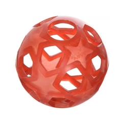 Jouet-Jeux de plein air-Jeux de jardin-Jouet - HEVEA - Star Ball en caoutchouc nature - Mixte - Rouge - A partir de 3 ans - Intérieur