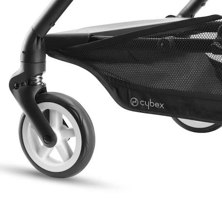 CYBEX Poussette compacte Eezy S 2 - Dès la naissance - Dossier inclinable - 4 Roues avec suspensions - Deep Black NOIR 2 - vertbaudet enfant 