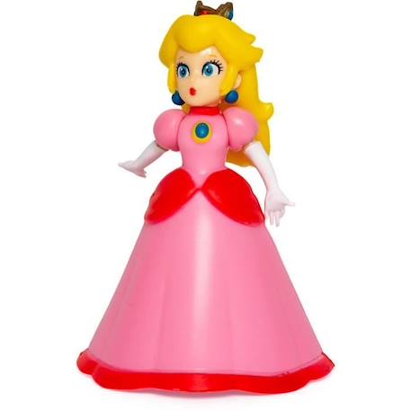 Coffret Figurines Mario et ses Amis - JAKKS - Super Mario Mario, Luigi, Princesse Peach - 6cm ROSE 4 - vertbaudet enfant 
