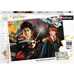 Jouet-Jeux éducatifs-HARRY POTTER Puzzle 150 pièces - Harry Potter et Ron Weasley - Nathan - Puzzle Enfant + Trieur - Dès 7 ans