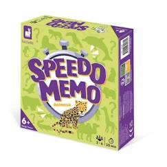 JANOD - Speedo Mémo Animaux - Jeu de Société Enfant - Mémoire et Rapidité - 48 Cartes Animaux - Dès 6 Ans  - vertbaudet enfant