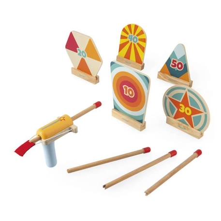 Jeu de Tir en Bois pour Enfant JANOD - Produit FSC TM - Dès 5 Ans ORANGE 1 - vertbaudet enfant 