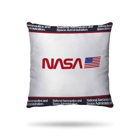 Housse de couette NASA - 100% coton - 220x240 cm - blanc BLANC 4 - vertbaudet enfant 