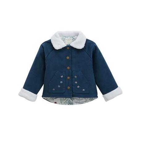 Veste fille Népal - Taille - 24 mois (92cm) BLEU 1 - vertbaudet enfant 