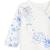 Pyjama bébé en velours ouverture zippée Luna BLANC 3 - vertbaudet enfant 