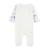 Pyjama bébé en velours ouverture zippée Luna BLANC 2 - vertbaudet enfant 