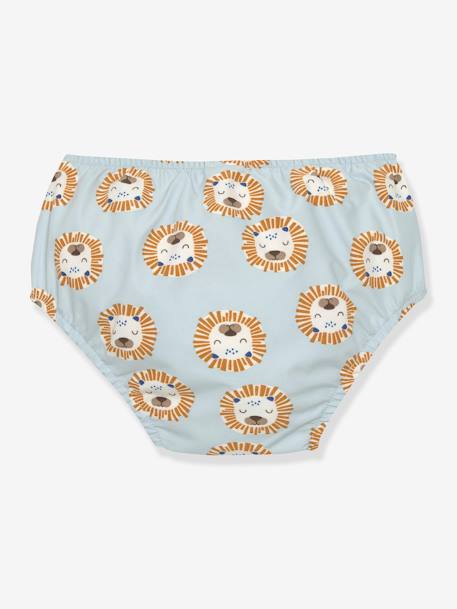 Maillot de bain couche bébé LÄSSIG blanc imprimé+bleu imprimé+multicolore+rayé blanc 5 - vertbaudet enfant 