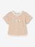 Ensemble 3 pièces naissance : tee-shirt, short et chapeau assorti cappuccino 2 - vertbaudet enfant 