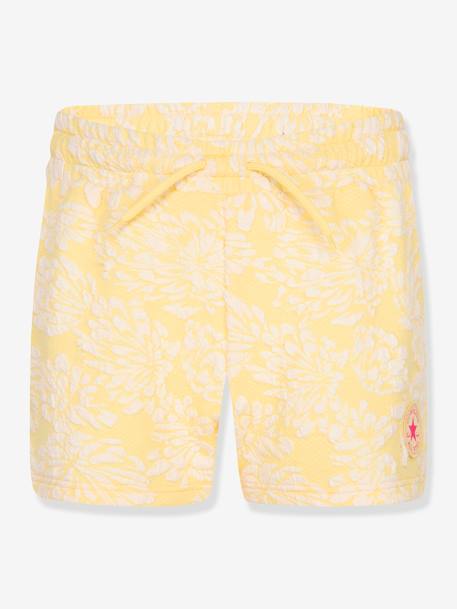 Short broderies fleurs CONVERSE jaune d'or 1 - vertbaudet enfant 