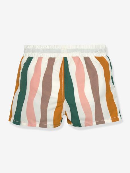 Short de bain avec couche bébé LÄSSIG blanc imprimé+bleu imprimé+rayé blanc 8 - vertbaudet enfant 