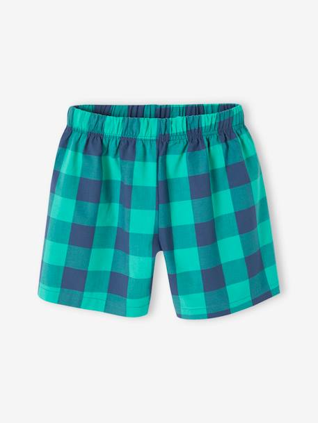 Pyjashort skate garçon bleu océan 3 - vertbaudet enfant 