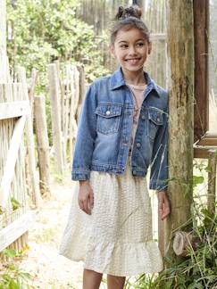 -Veste en jean personnalisable fille