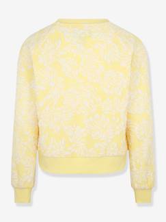 -Sweat broderies fleurs fille CONVERSE