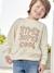 Sweat Basics motif graphique garçon beige chiné+bleu grisé+pistache 1 - vertbaudet enfant 