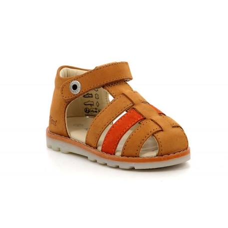 KICKERS Sandales Nonopi MARRON 2 - vertbaudet enfant 