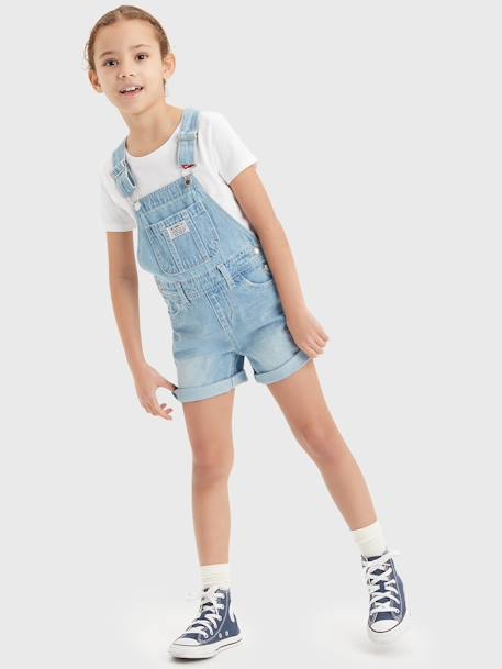 Salopette-short fille Levi's® stone 1 - vertbaudet enfant 