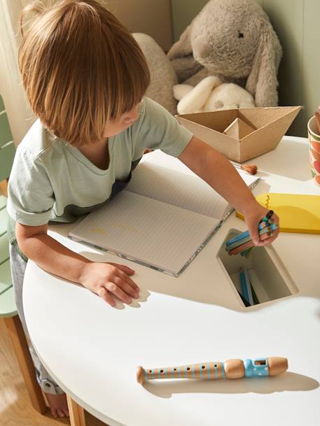 Table de jeu Play blanc/bois 3 - vertbaudet enfant 