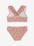 Maillot de bain 2 pièces imprimé fleuri rose pâle 3 - vertbaudet enfant 