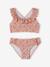 Maillot de bain 2 pièces imprimé fleuri rose pâle 2 - vertbaudet enfant 