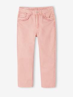 -Pantalon droit MorphologiK fille tour de hanches medium