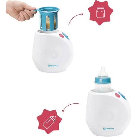 BADABULLE Chauffe biberon Easy + BLANC 6 - vertbaudet enfant 