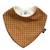 Bavoir bandana - Carreau camel MARRON 3 - vertbaudet enfant 