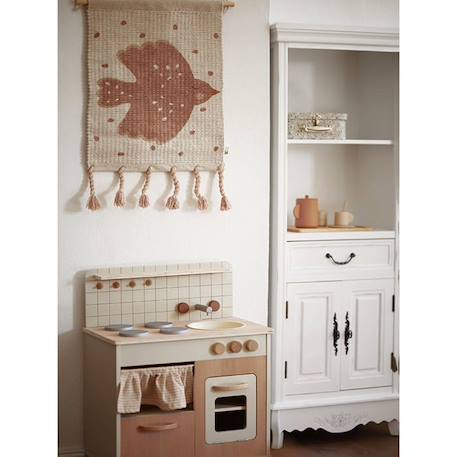 Décoration murale enfant - SWEET BIRDY - Coton BEIGE 4 - vertbaudet enfant 