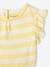 Combishort Basics bébé rayé jaune 4 - vertbaudet enfant 