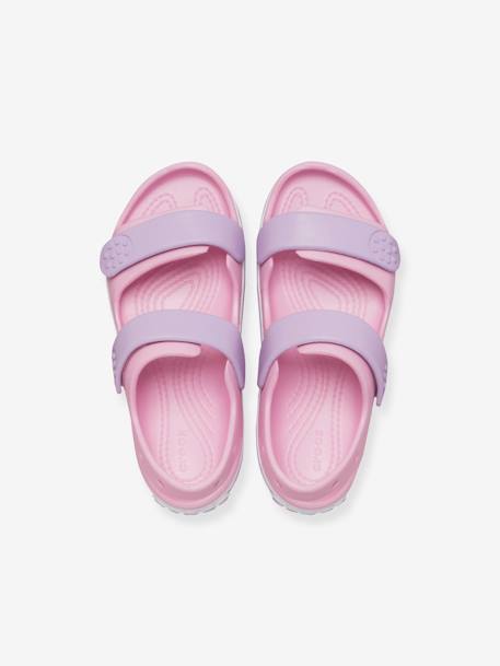 Sabots enfant 209423 Crocband Cruiser Sandal CROCS™ bleu ciel+marine+rose pâle 20 - vertbaudet enfant 