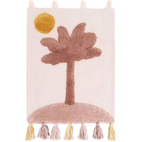 Décoration murale enfant - LITTLE PALM - Coton MULTICOLORE 1 - vertbaudet enfant 